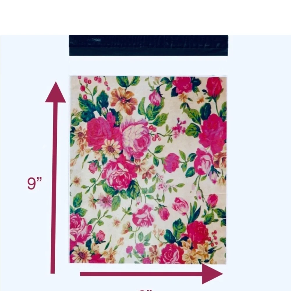 48pcs 6x9’ Mix ~ Poly mailer Bags 🌿🆕🌿 ~BONUS 48ct Free Thank You Stickers